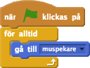 gå till musen
